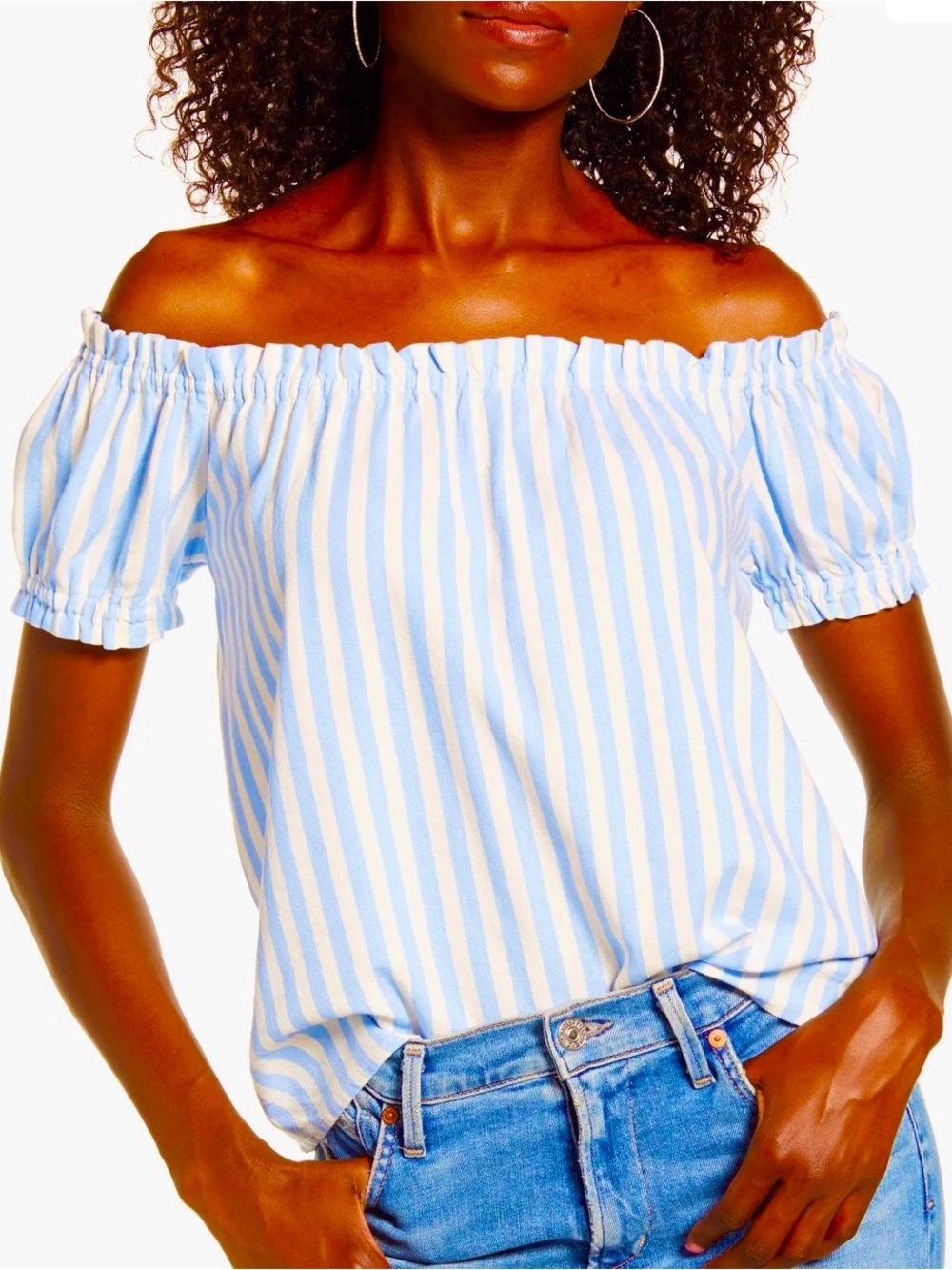 Vero Moda Helen Milo off the shoulder top